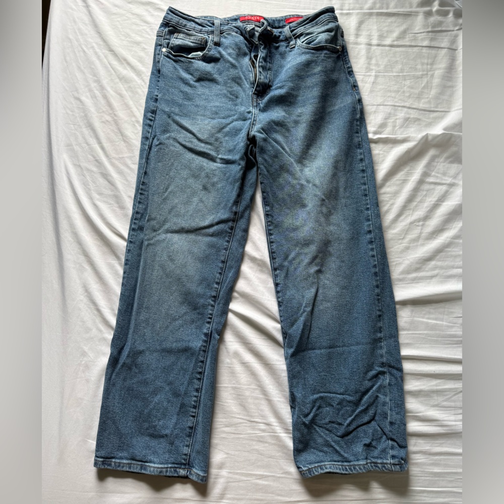 Guess Women's Blue Straight Leg Jeans